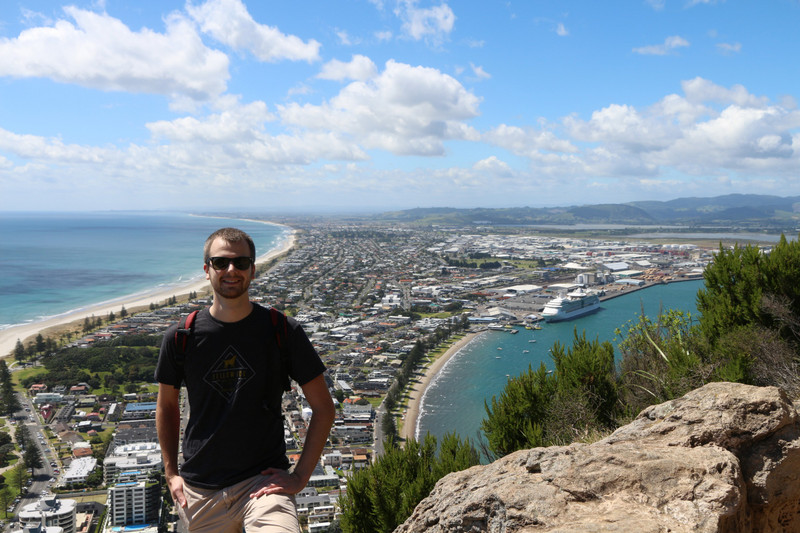 View from the top - Tauranga