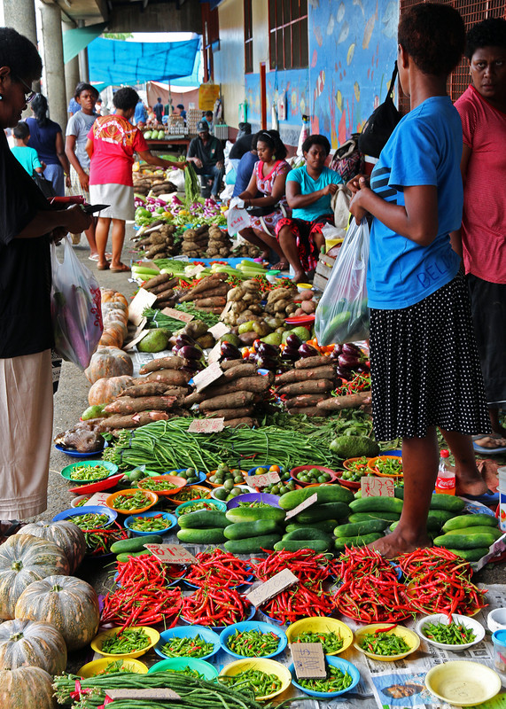 Market in Lautoka, Fiji