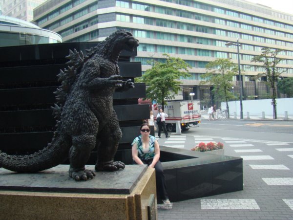 Godzilla! Mightest of all Japanese imaginary foe!