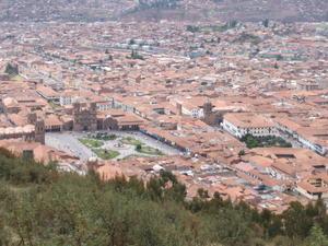 Cusco form Sacsayhuaman