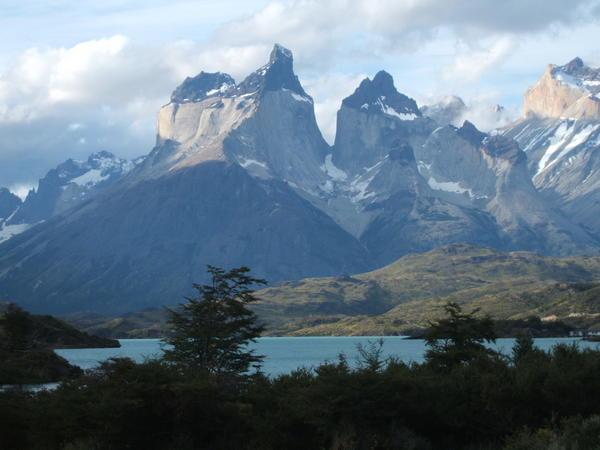 View from campsite, Torres del Paine 