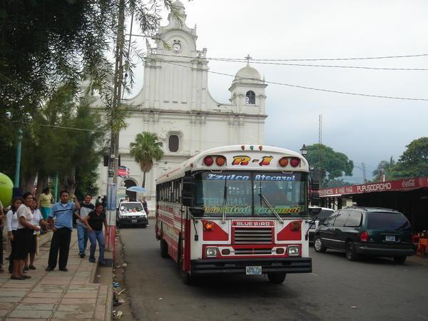 Church & bus