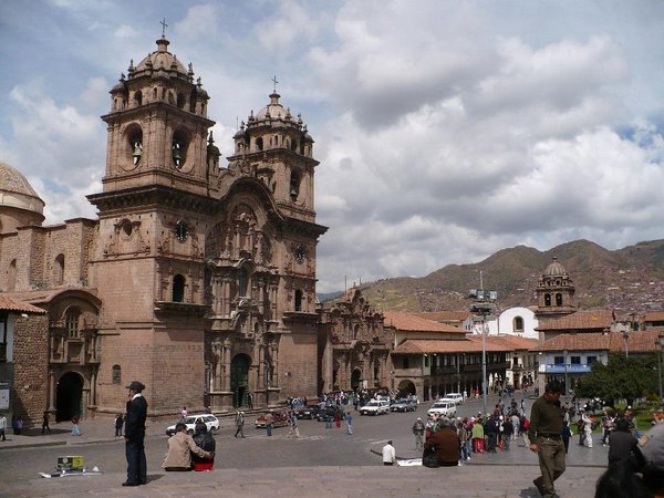 Cusco plaza