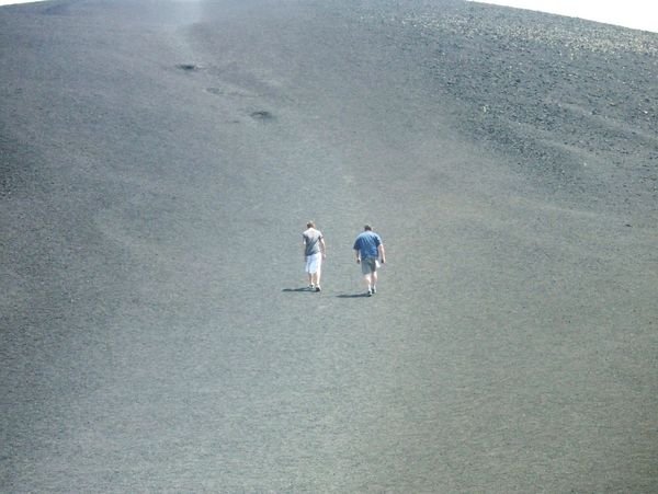 Climbing the Craters of the Moon