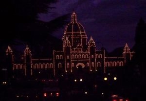 Victoria: Parliament at Night
