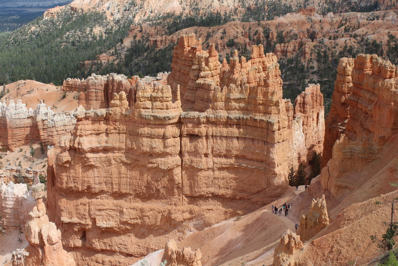 View from one of the rim walks