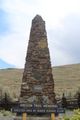Oregon  Trail monument