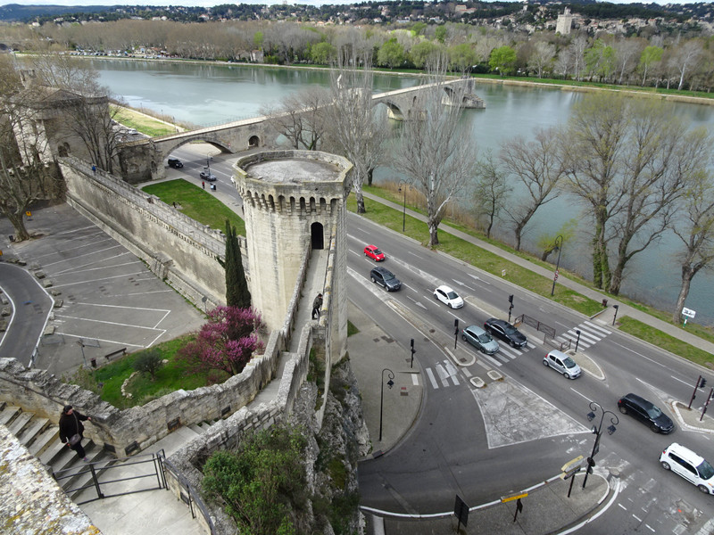 What's left of the Avignon bridge