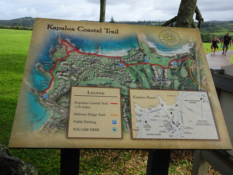 Kapalua Trail Map