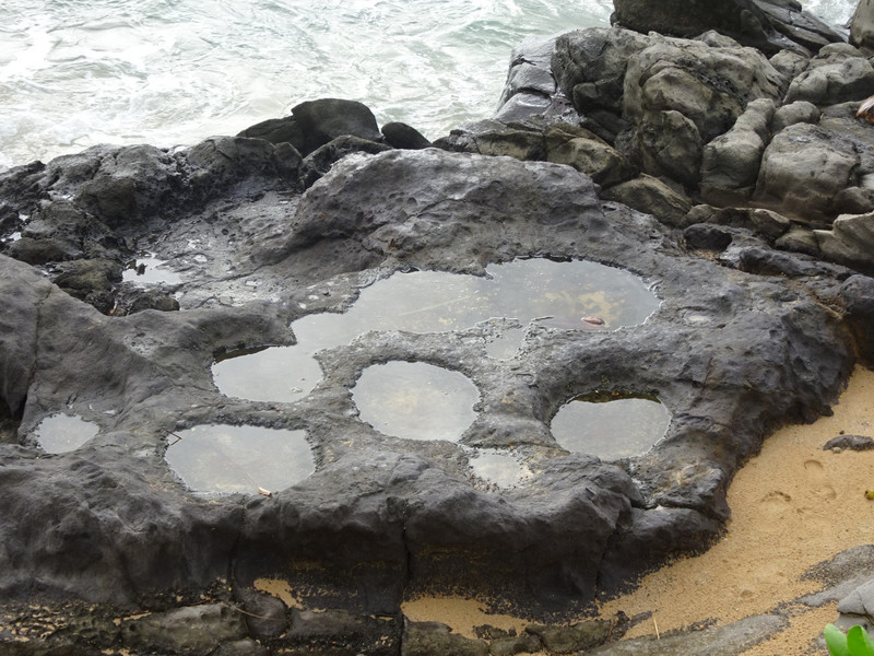 Ancient rock holes