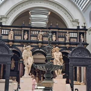 Typical inside the V&A