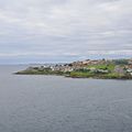 A first view of Lerwick, Shetland Islands