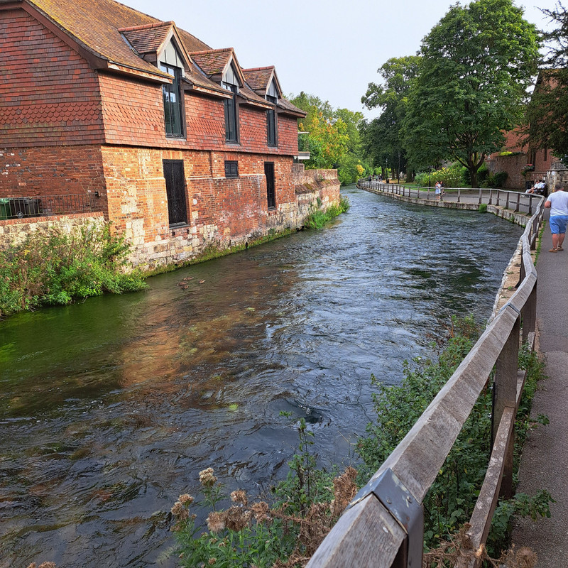 A riverside walk in Winchester