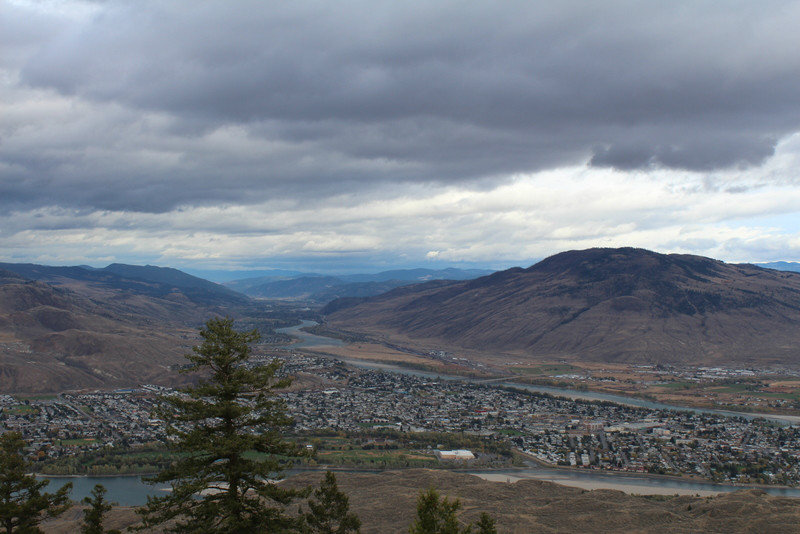 Kamloops from above