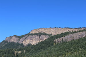 Enderby cliffs from the base