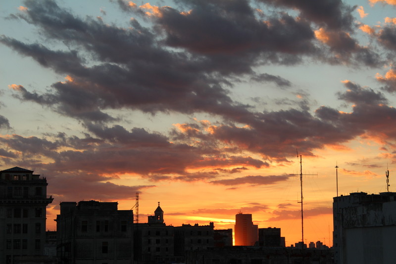 Sundown in Havana