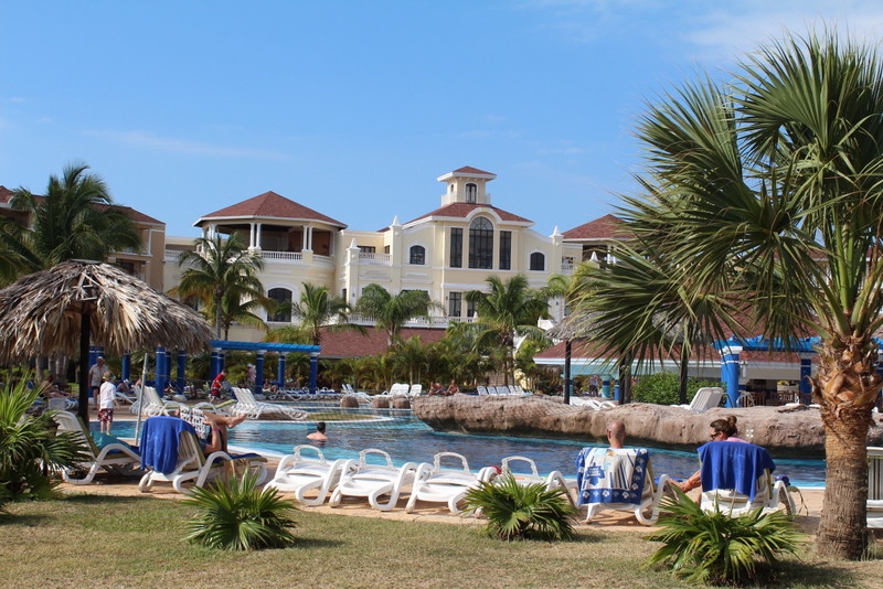 View of the resort