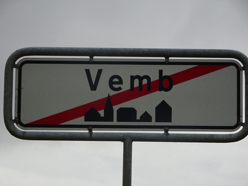 You are now leaving Vemb