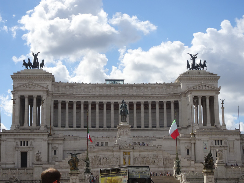 Monument to Vittorio Emanuele II, first king of Italy