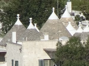 A bunch of trulli