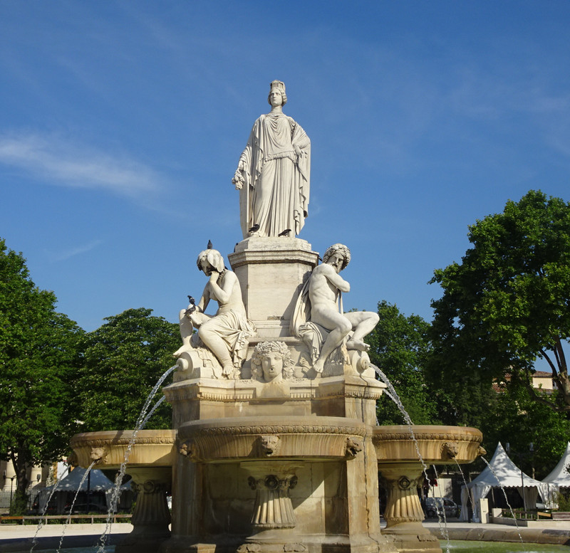 Yet another city with beautiful statues and fountains