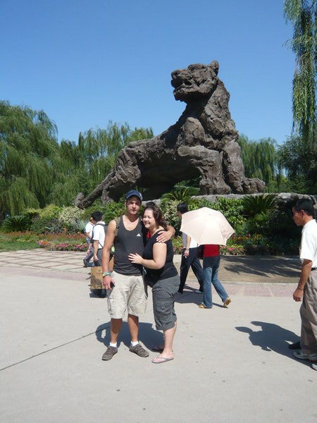 Me & Yoli at Beijing Zoo 
