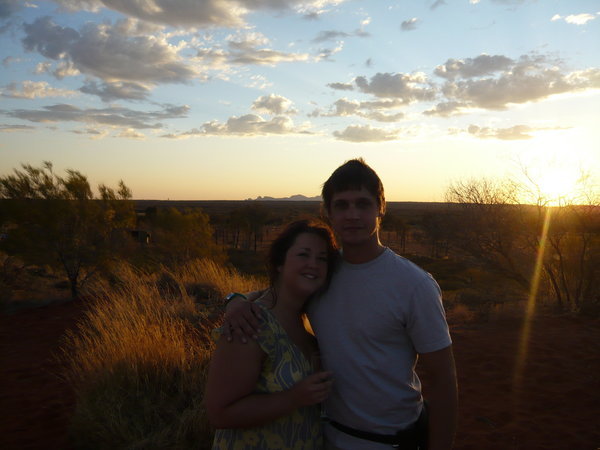 Me and Matt in the desert