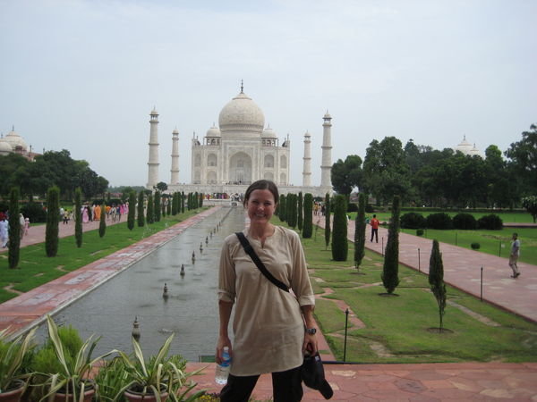 me at the Taj!