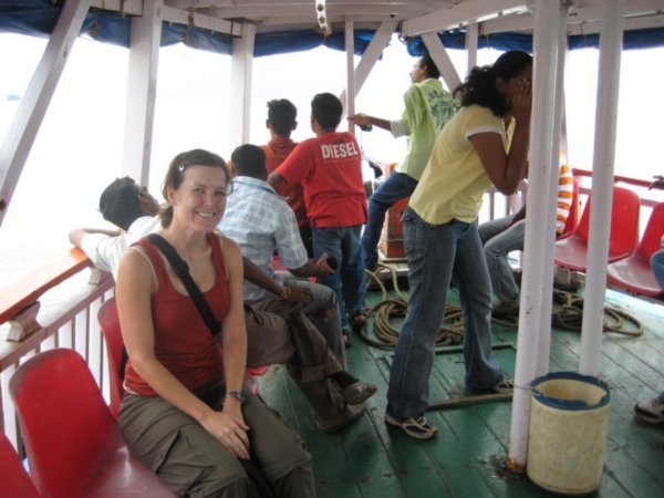 On the ferry to Elephanta