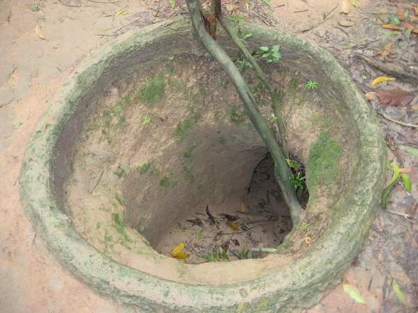 Cu chi tunnels outside of Ho Chi Minh CIty