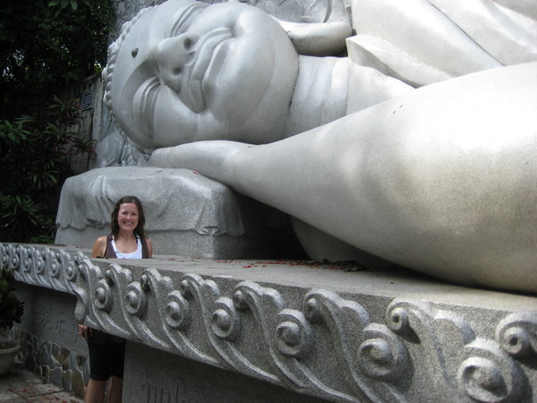 big reclining buddha!