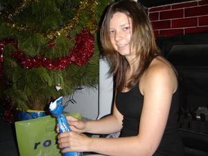 Opening Christmas presents