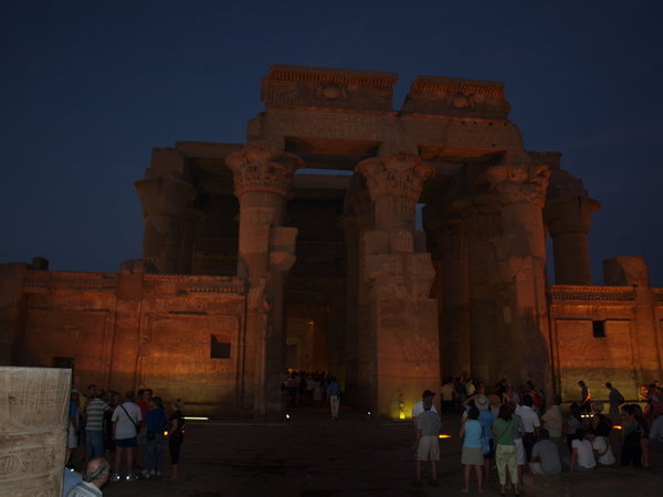 Temple of Kom Ombo at sunset