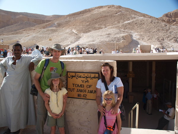 Enterance to Tutankhmun Tomb