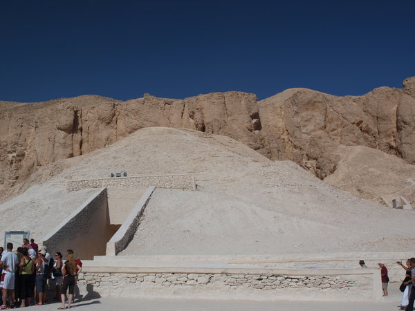 A tomb in the valley of the kings