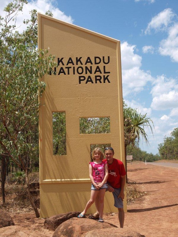 Entrance to Kakadu National Park 