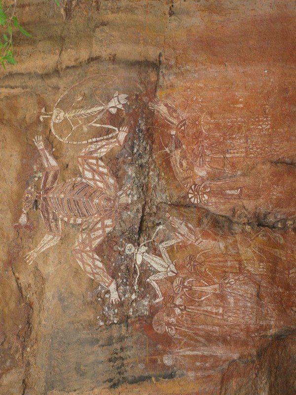 Rock art at Nourlangie