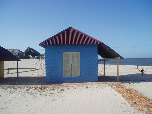 Our beach hut in Cabure ! 