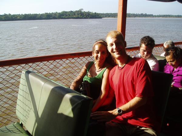 On board and en route to Marajó