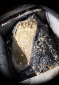 Buddhas footprint