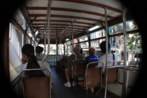 A ride on the tram