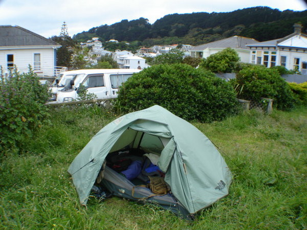 My living arrangement in Wellington.