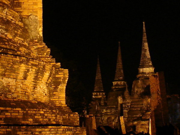 The remains of the old Kingdom of Siam.