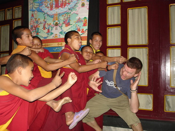 "Those Monks Were Kung Fu Fighting..."