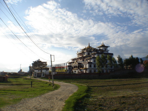 The Khawalung Monastery.