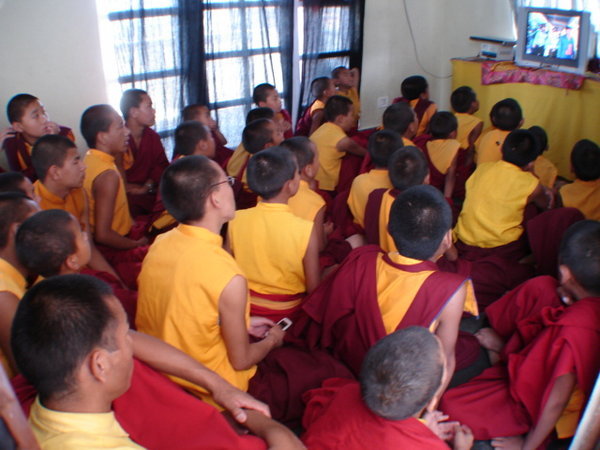 How many monks can you fit into a 10x12 room? 