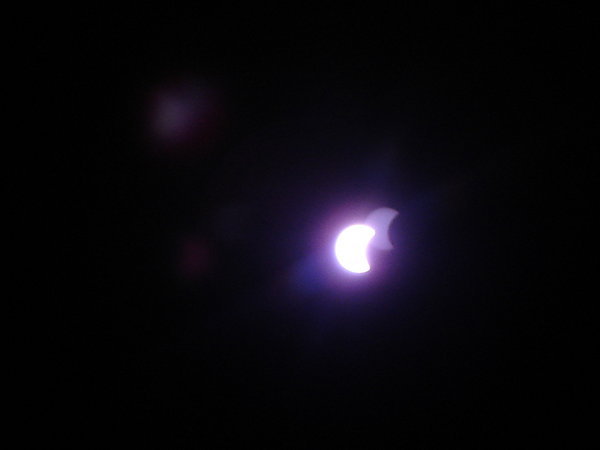 A Partial Solar Eclipse.