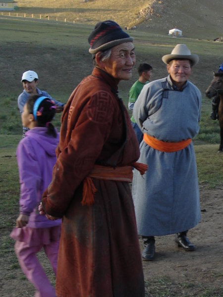 Elders in Traditional Attire.