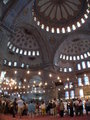 Inside The Blue Mosque.