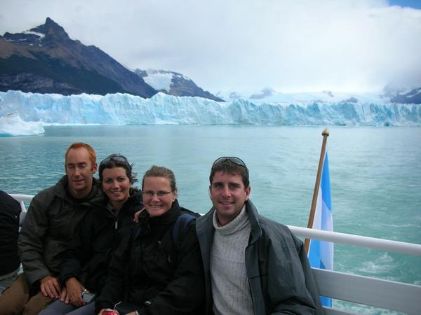 Gruppenfoto auf dem Boot